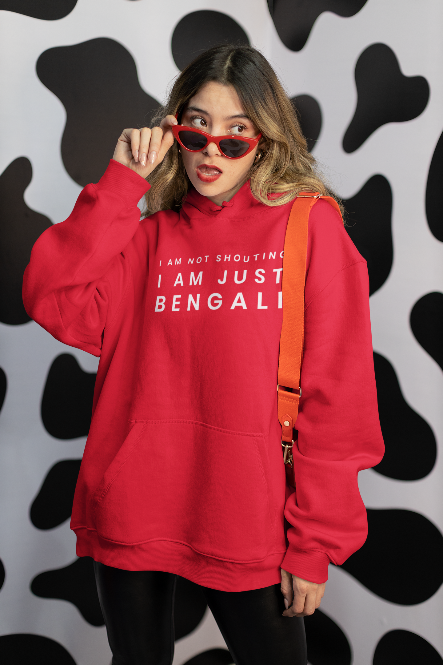 I Am Not Shouthing Bengali Unisex Hoodie - Various Colours