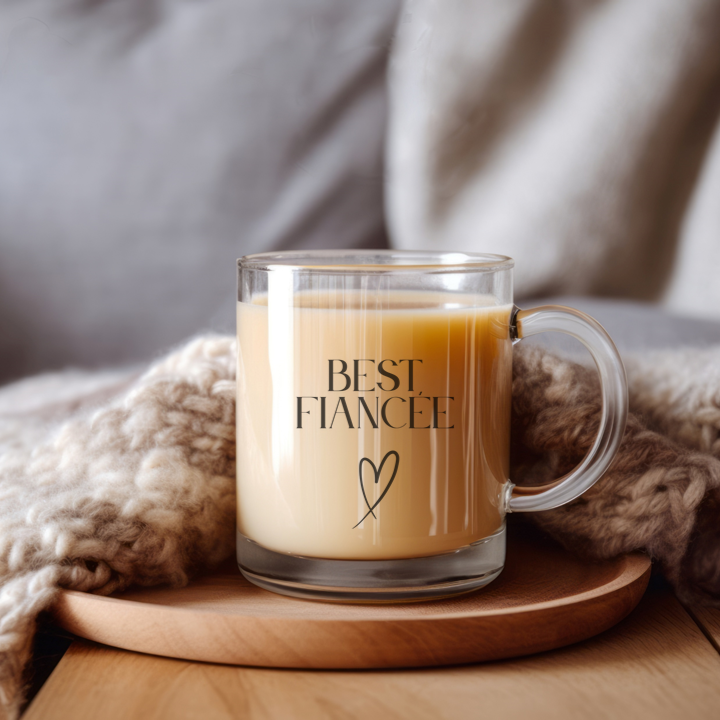 Best Fiancée Glass Mug