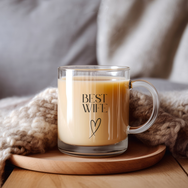 Best Wife Glass Mug