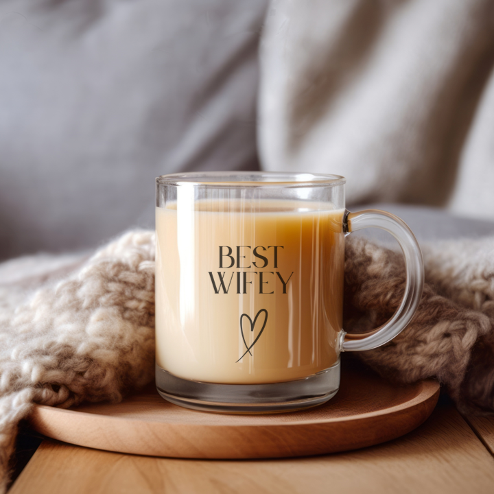 Best Wifey Glass Mug