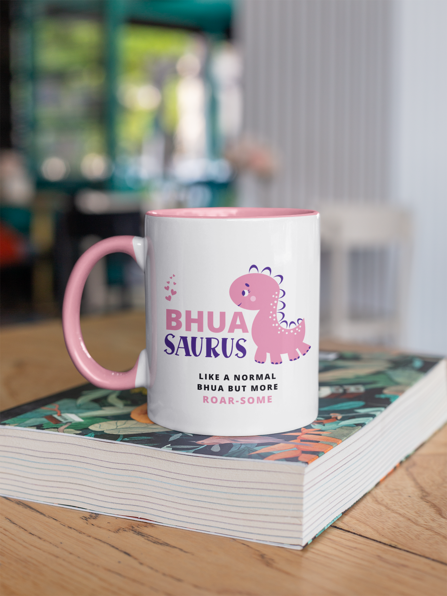 
                  
                    Pink Saurus Mug
                  
                