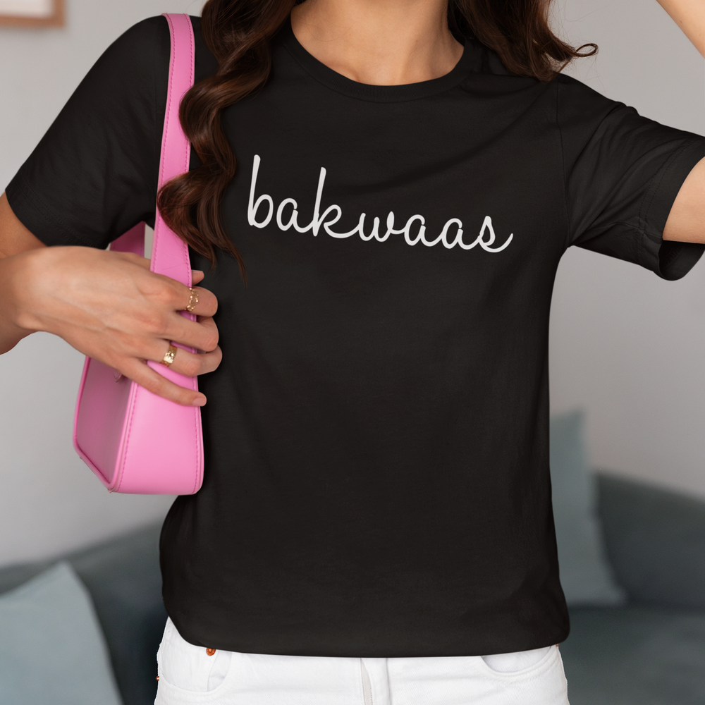 
                      
                        BASIC ESSENTIALS: Bakwaas Tee
                      
                    