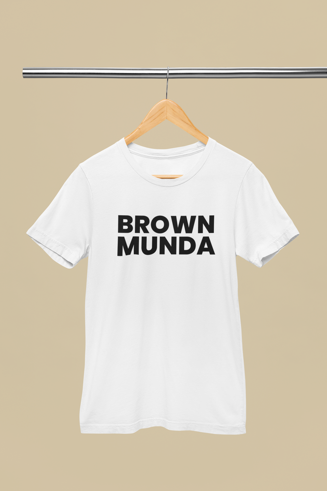 
                  
                    BASIC ESSENTIALS: Brown Munda Unisex Tee- Various Colours
                  
                
