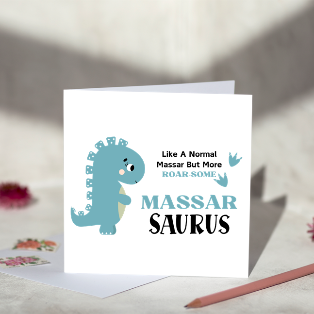 Roarsome For Him Greeting Card