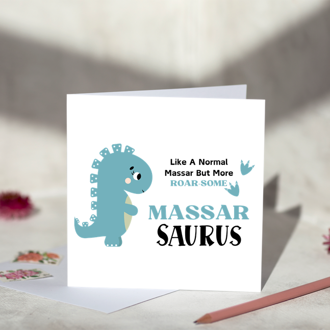 
                  
                    Roarsome For Him Greeting Card
                  
                