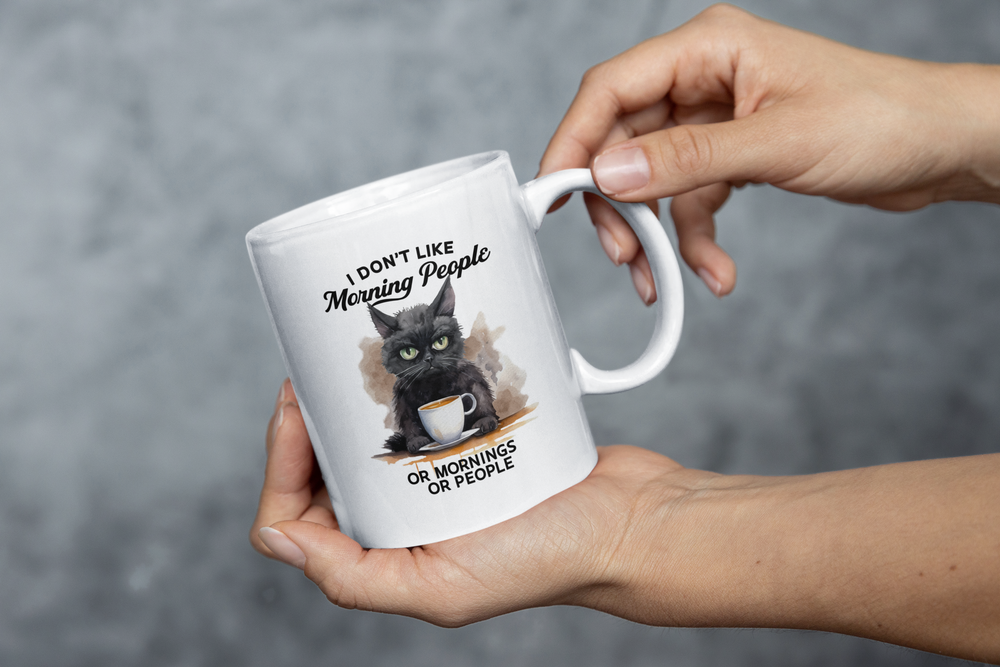 
                  
                    Morning People Cat Mug
                  
                
