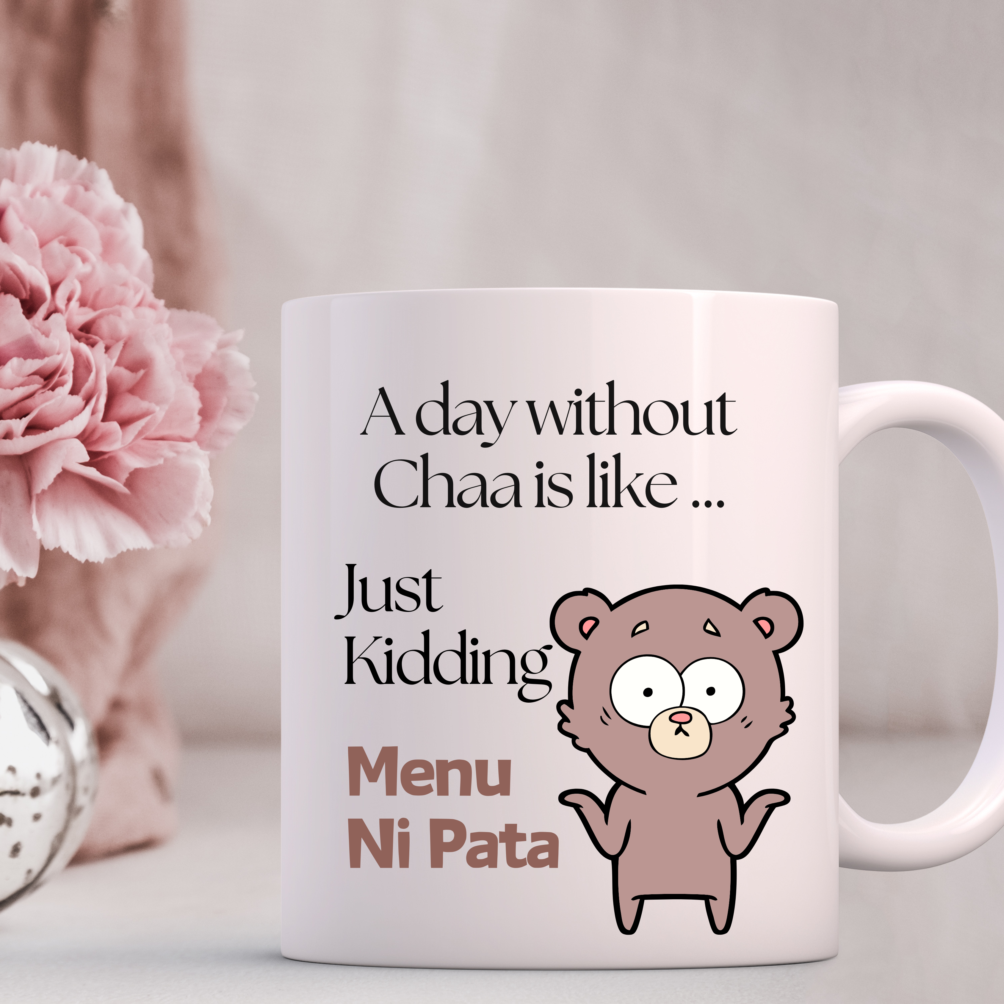 A Day Without Chaa Mug