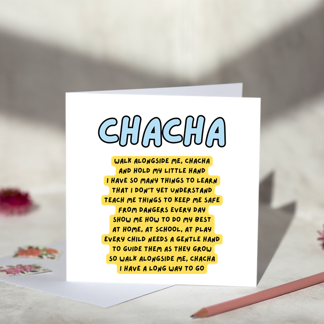 Walk Alongside Me For Him Greeting Cards