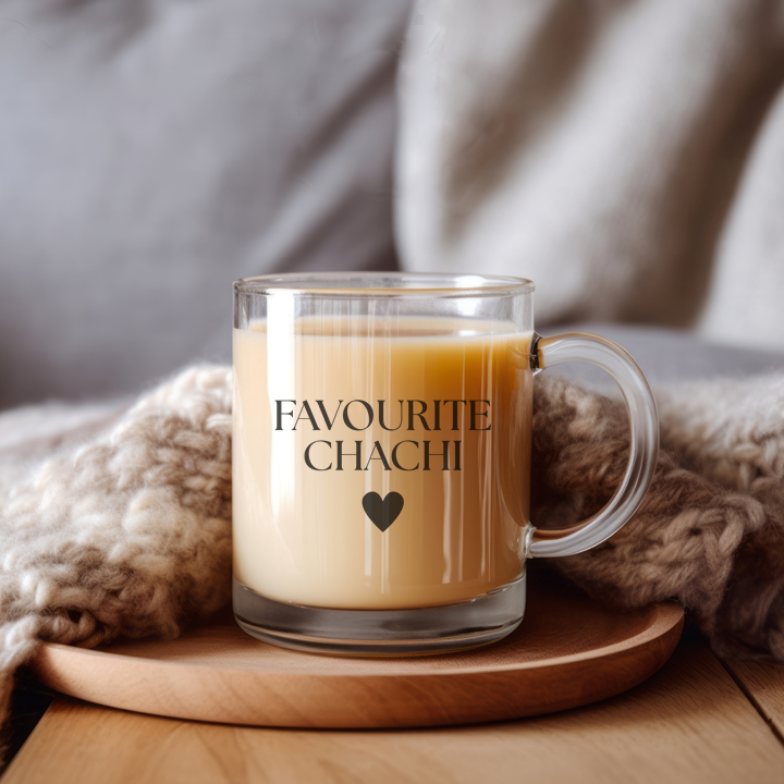 Favourite Auntie Glass Mug