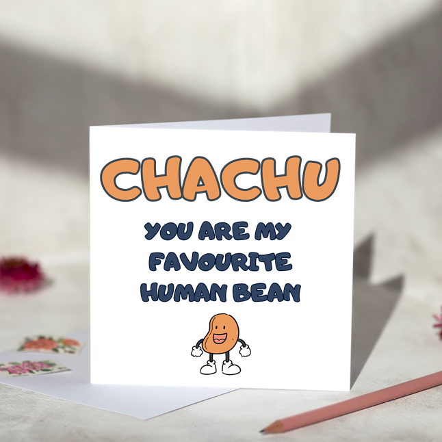 
                  
                    Favourite Human Bean For Him Card
                  
                