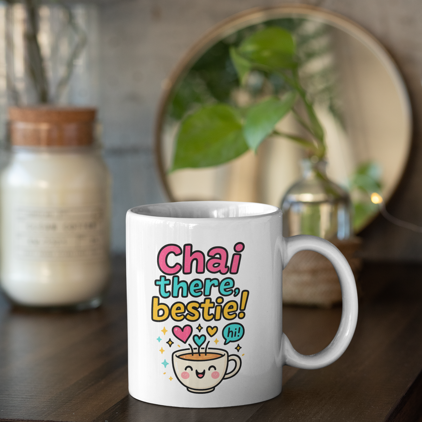 Chai There Bestie Mug