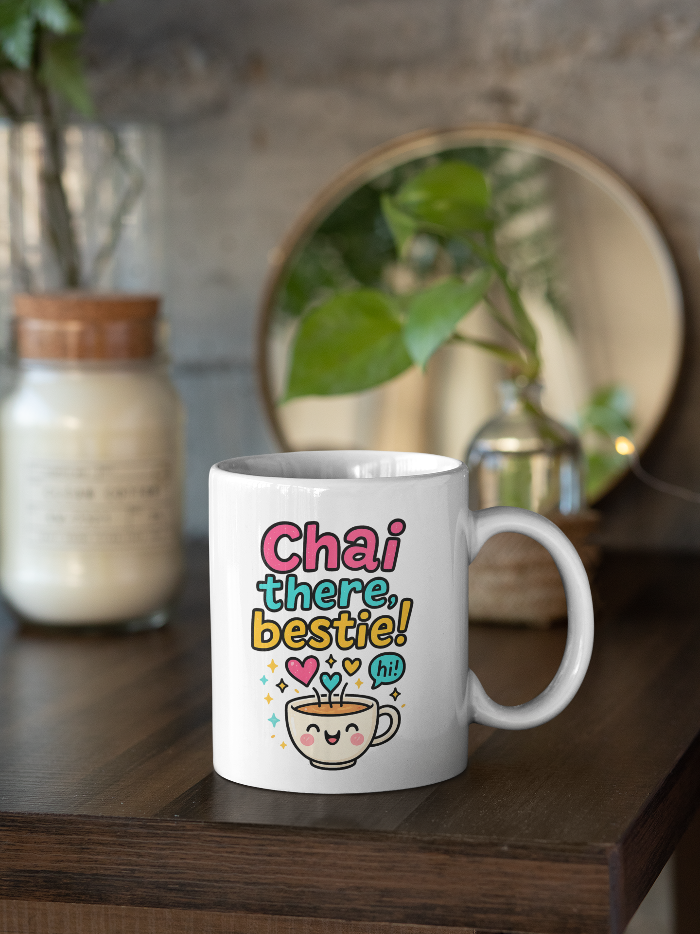 Chai There Bestie Mug