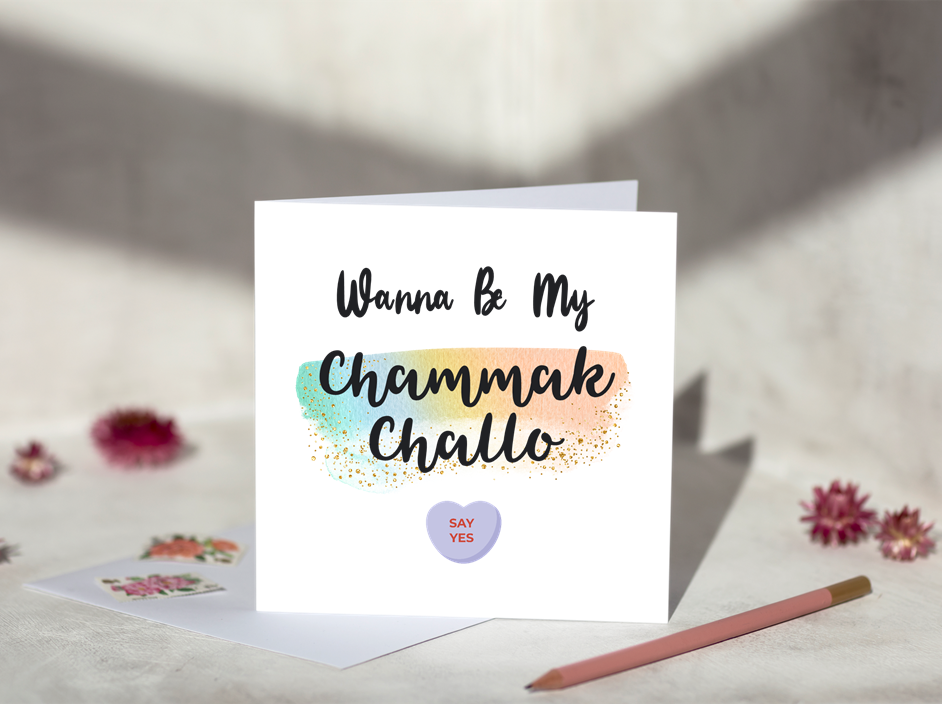 Chammak Challo Greeting Card