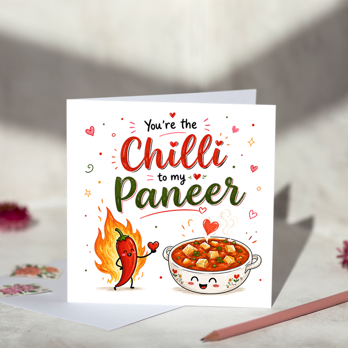 You're The Chilli To My Paneer