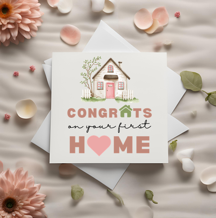 Congrats First Home Card