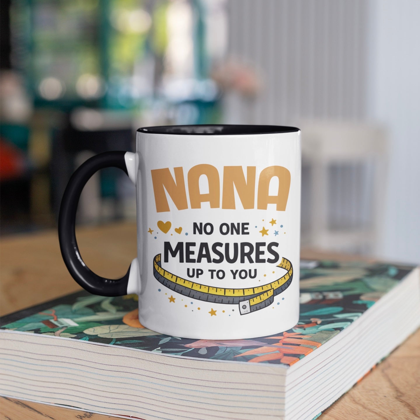 No One Measures for Grandad Mug