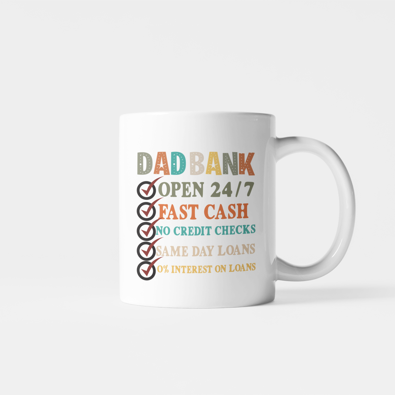 Dad Bank Mug