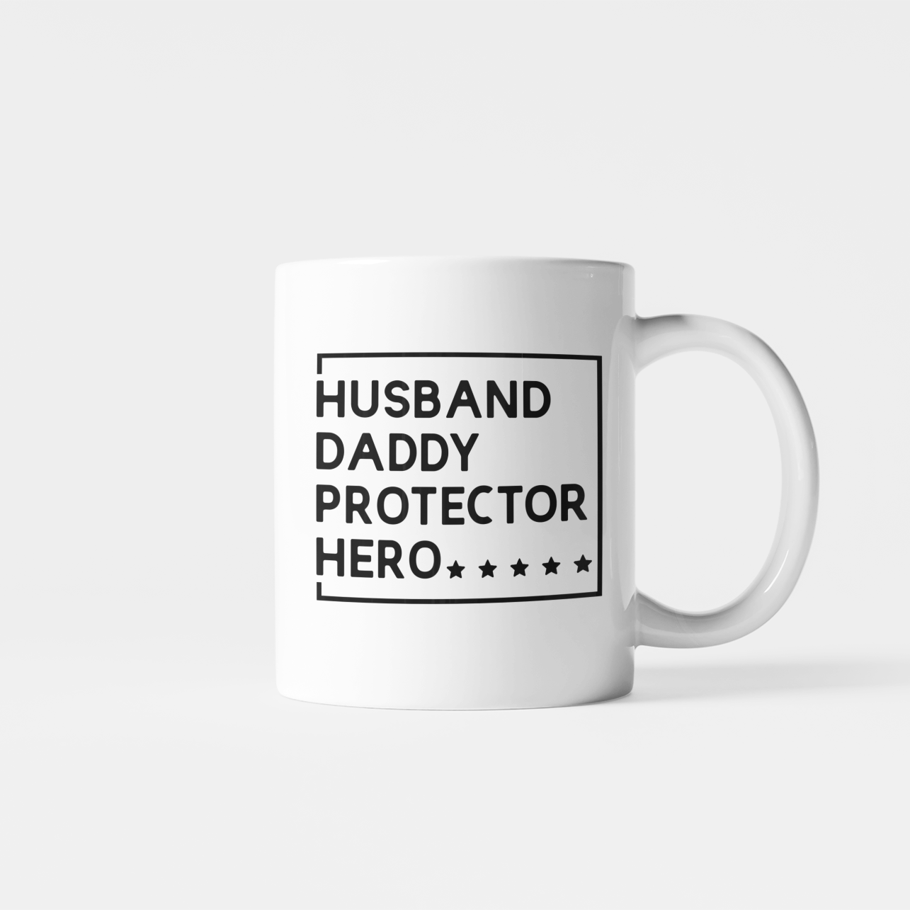 Husband Daddy Protector Hero Mug