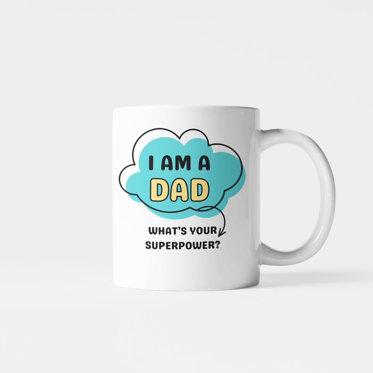 Super Power Dad Mug