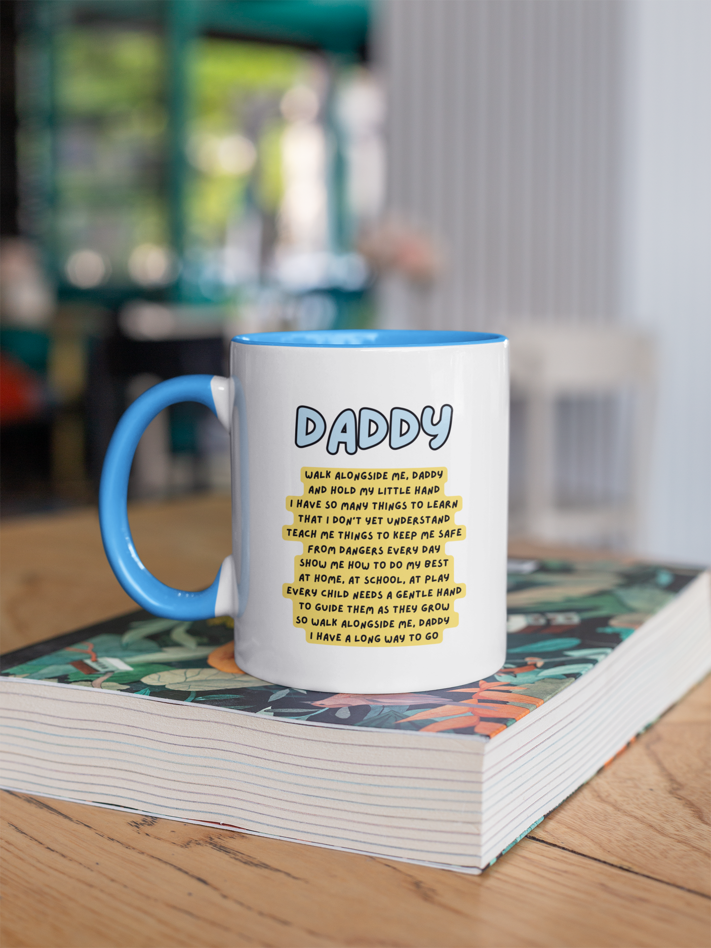 Walk Alongside Me Dad Mug
