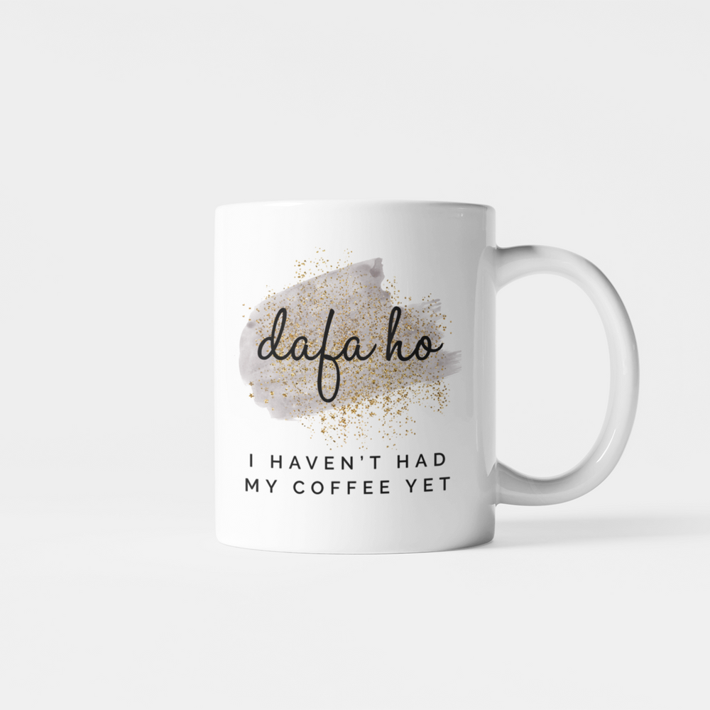 
                      
                        Dafa Ho Grey Coffee Mug
                      
                    