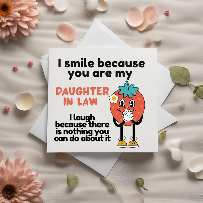 Daughter In Law Card