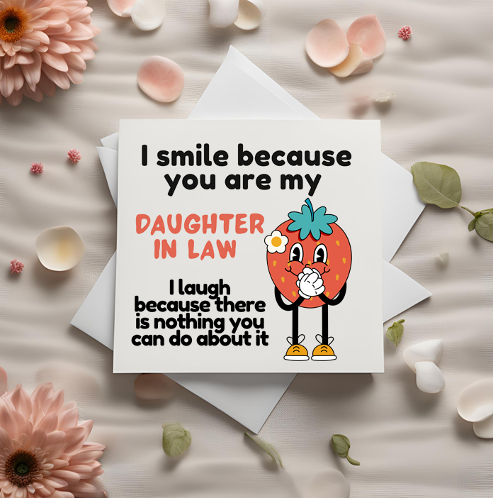 Daughter In Law Card