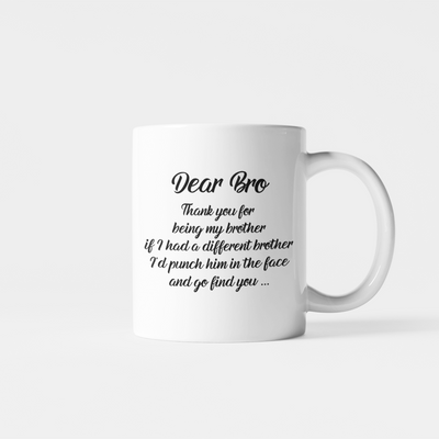 Dear Bro Mug