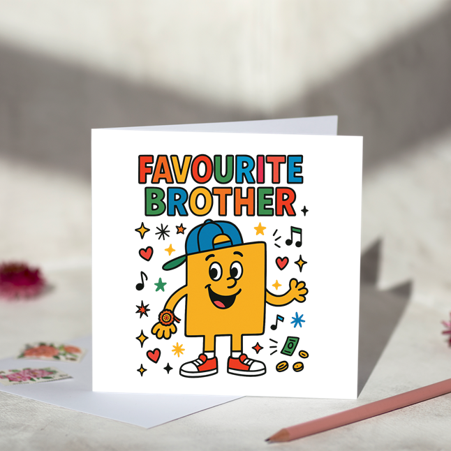 Favourite Brother Card
