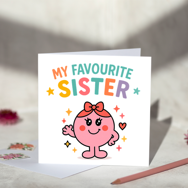 Favourite Sister Card