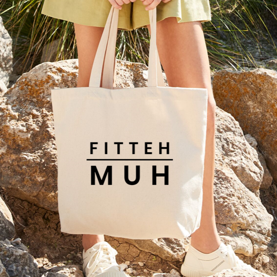 Fitteh Muh Large Tote Bag