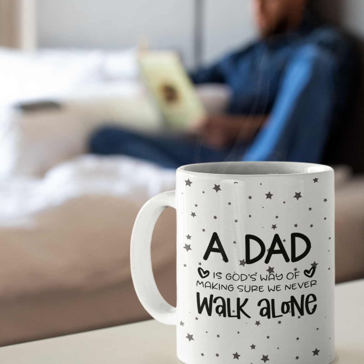 A Dad Is Gods Way Mug