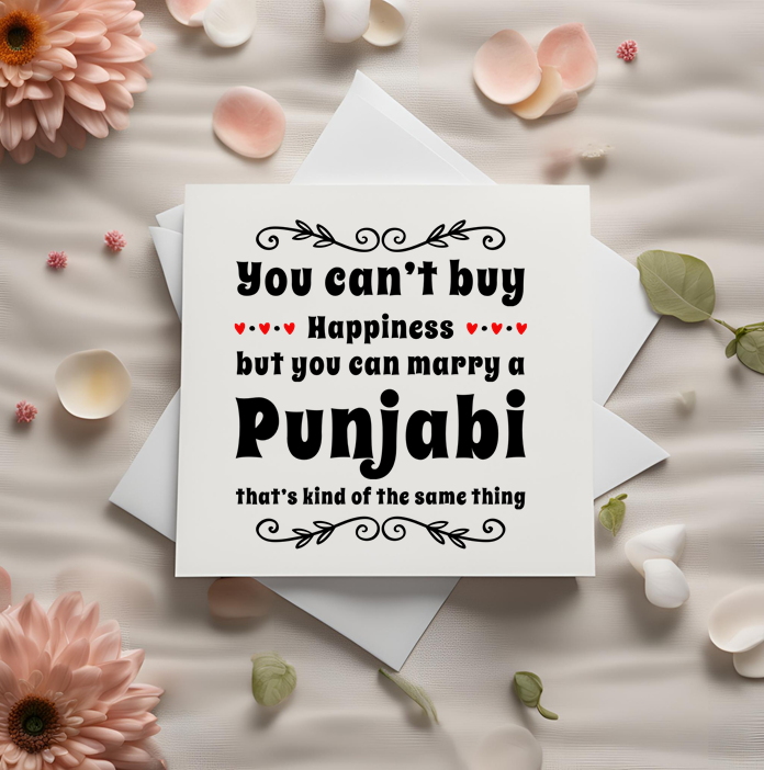 Happiness Punjabi Card