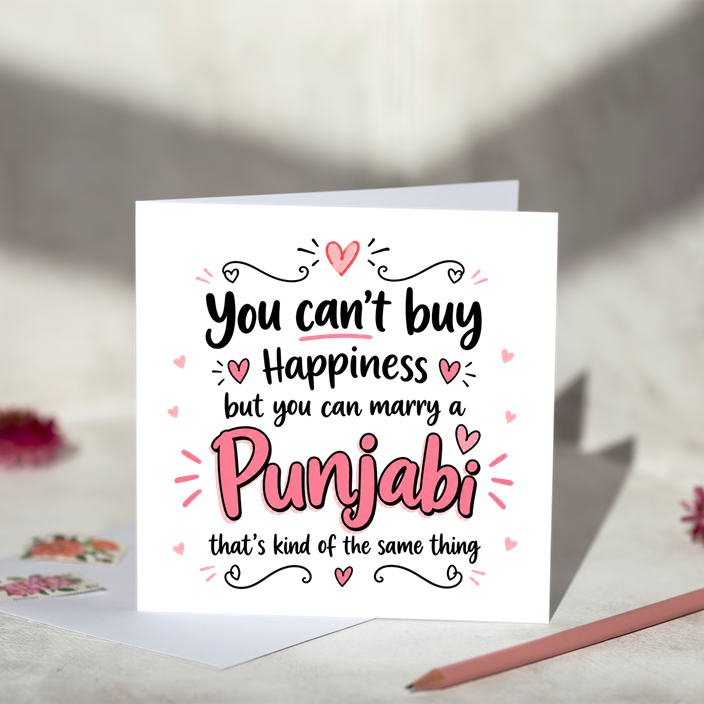 Happiness Punjabi Card