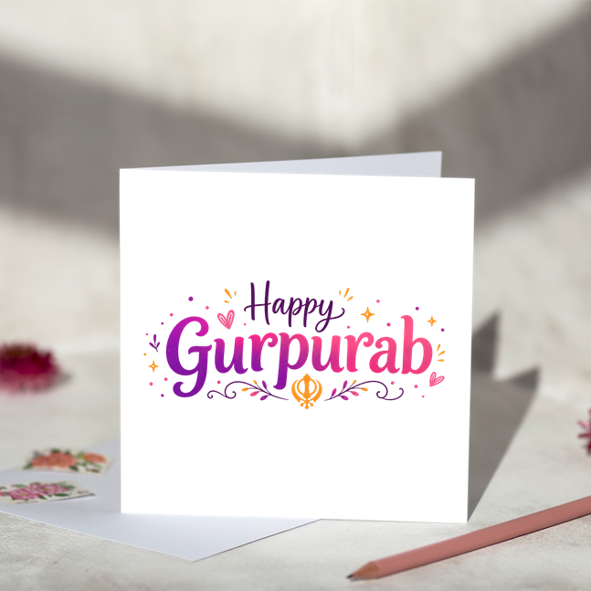 Happy Gurpurab Greeting Card