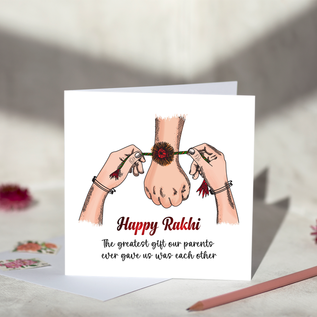 Happy Rakhi Greatest Gift Card