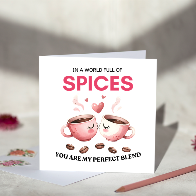Perfect Blend Greeting Card