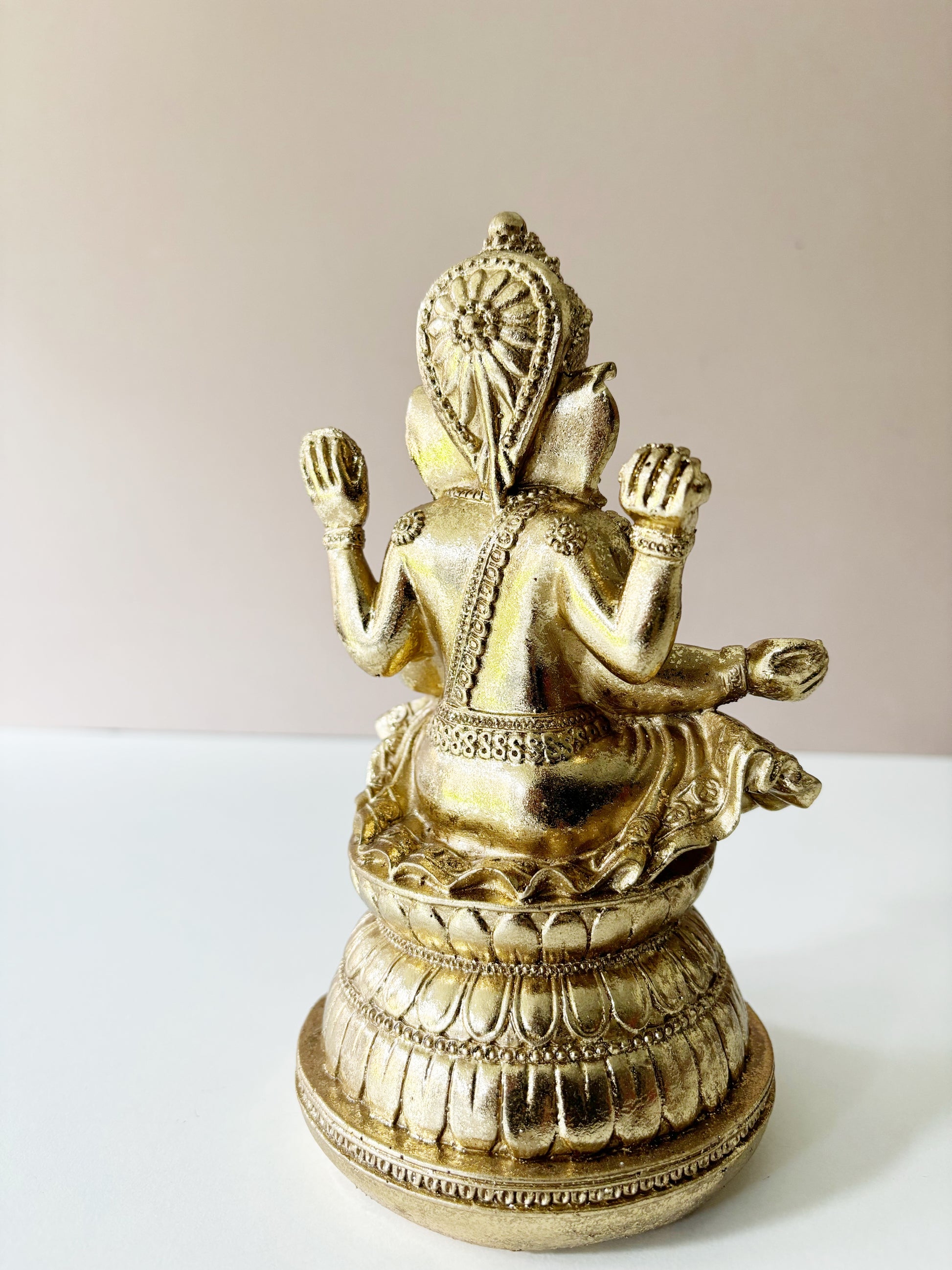 Gold Ganesha Statue