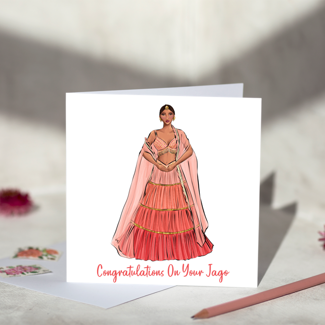 Jago Bride Card