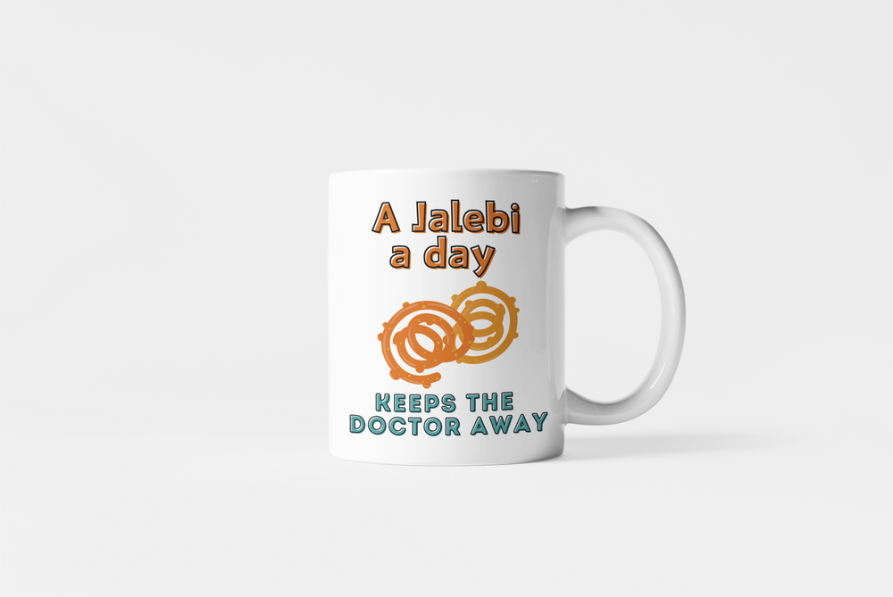 A Jalebi a Day Mug