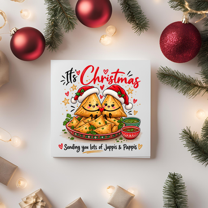 It's Christmas Jappis & Pappis Card