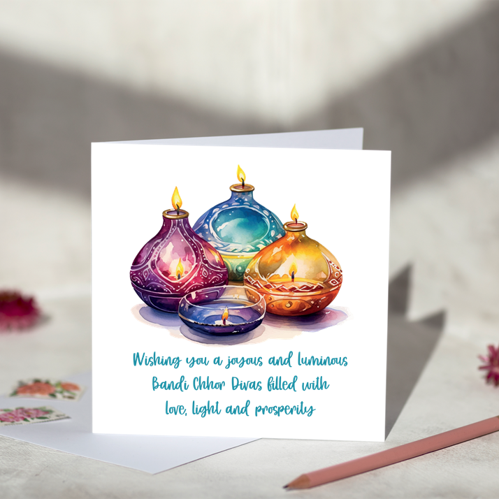 Joyous Bandi Chhor Divas Card