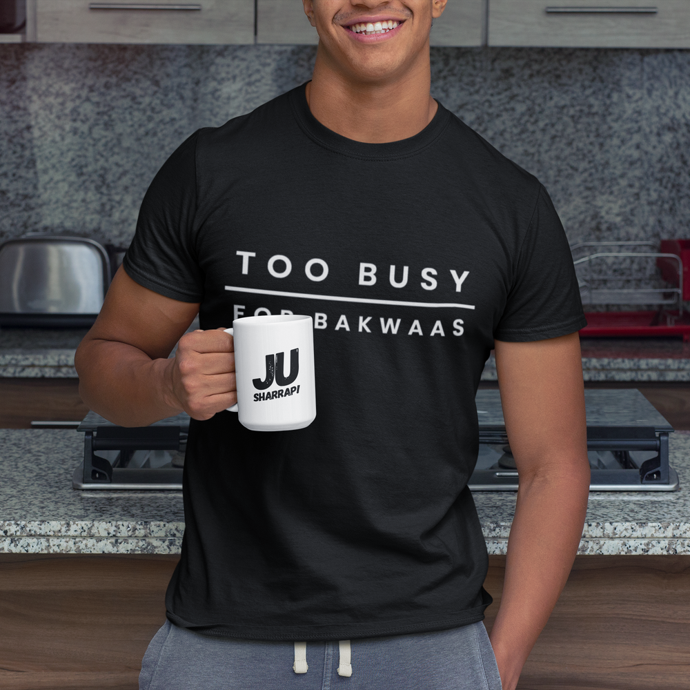 
                      
                        Ju Sharrap in Black Mug
                      
                    