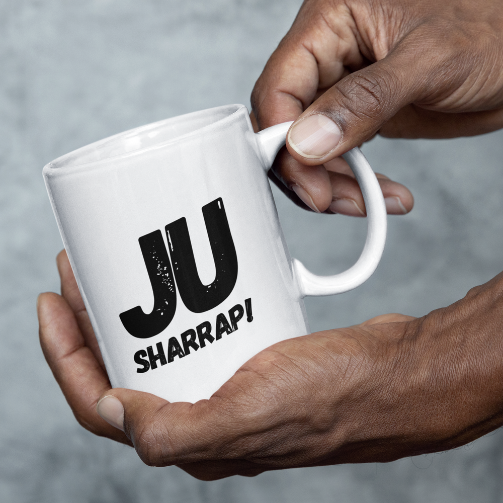 
                      
                        Ju Sharrap in Black Mug
                      
                    