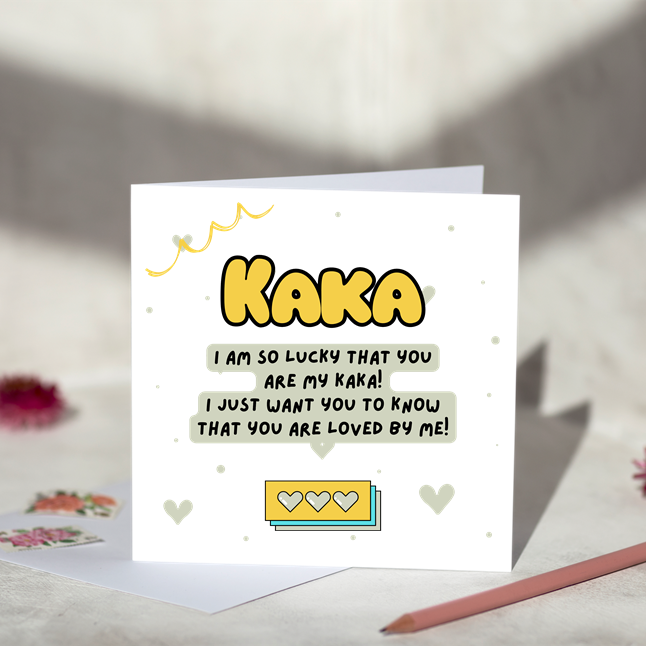 I am so Lucky to Have You For Him Greeting Card