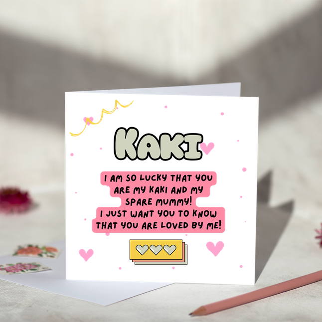 I am so Lucky to Have You For Her Greeting Card