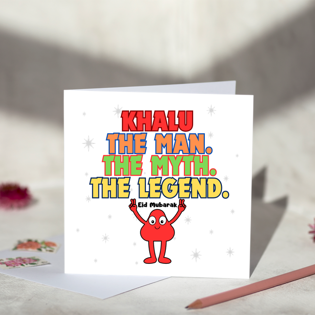 Khalu Legend Eid Card