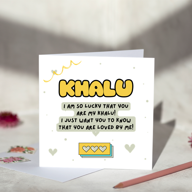 I am so Lucky to Have You For Him Greeting Card