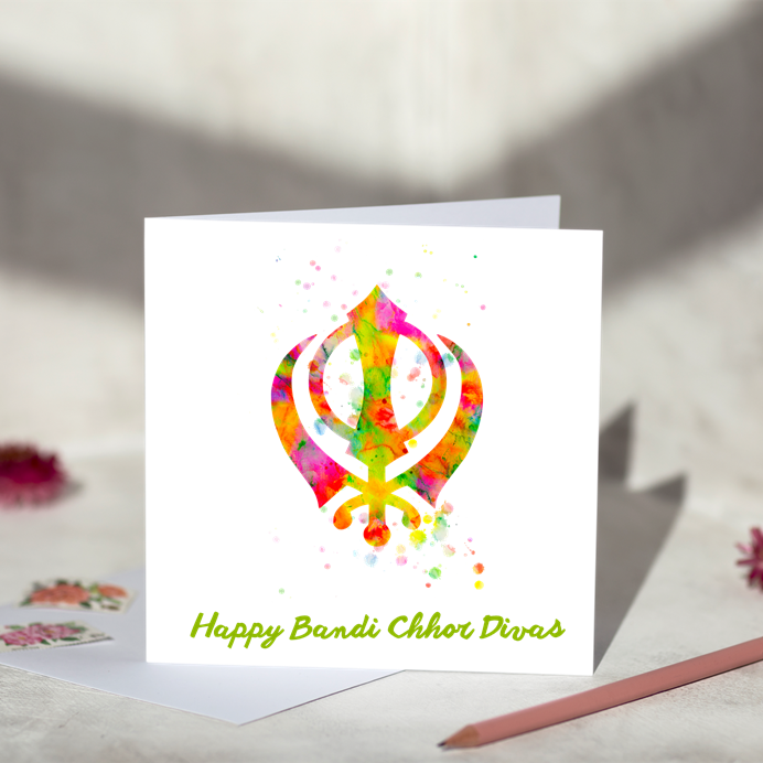 Khanda Bandi Chhor Divas Card