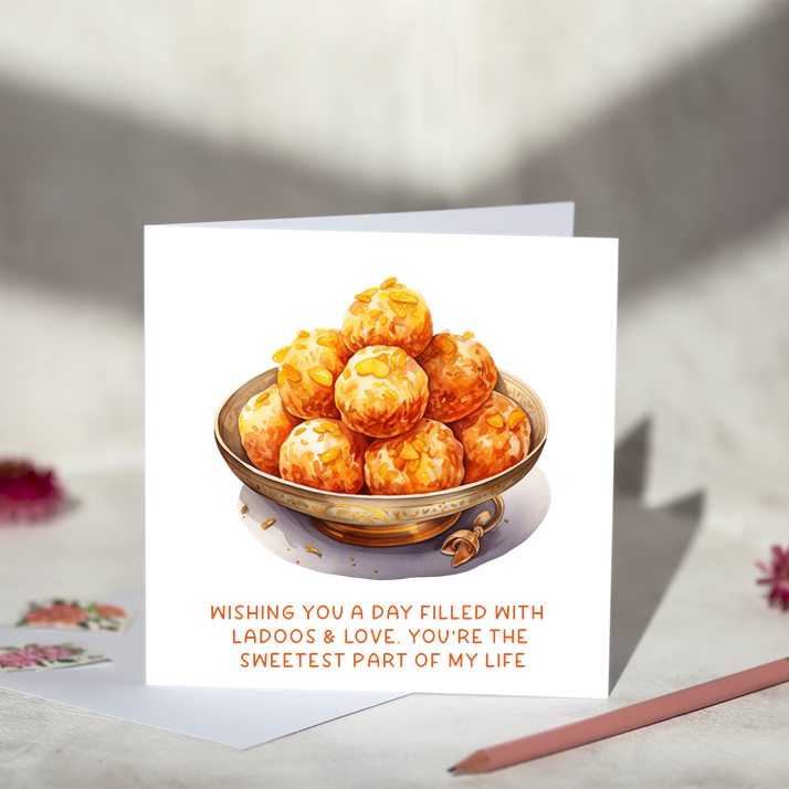 Ladoos & Love Card